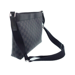Louis Vuitton Damier Mick Graphite Black Shoulder Bag